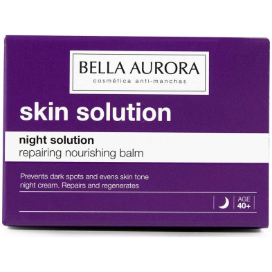 Bella Aurora Skin Solution Night Solution Bálsamo Nutritivo Reparador 50Ml