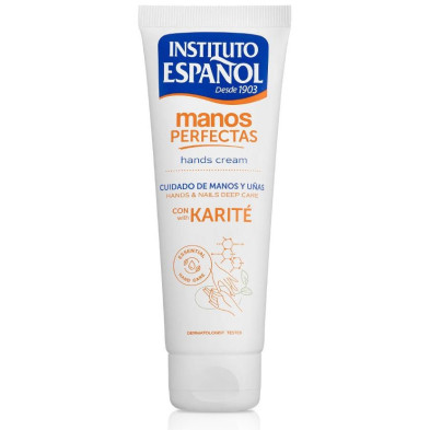 Instituto Español Manos Perfectas Cuidado De Manos Y Uñas Con Karité 75Ml