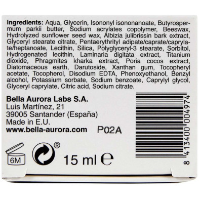 Bella Aurora Eyes Contorno De Ojos Multi-Corrector Anti-Manchas 15Ml