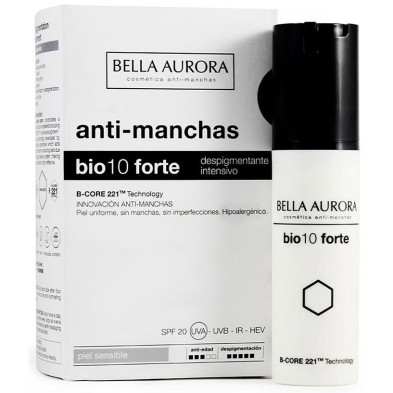 Bio10 Forte Despigmentante Intensivo Piel Sensible 30 Ml Bio10 Forte Despigmentante Intensivo Piel Sensible 30 Ml
