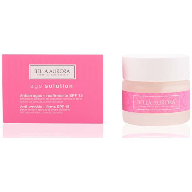 Age Solution Antiarrugas Y Reafirmante Spf15 50 Ml
