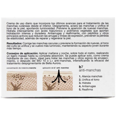 Bella Aurora B7 Piel Normal-Seca Anti-Manchas 50Ml