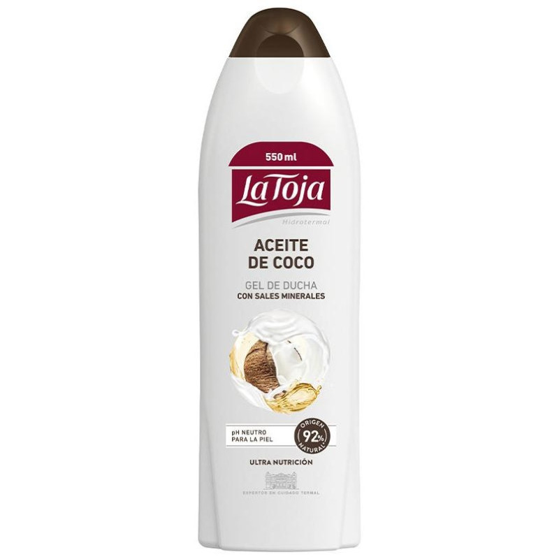 La Toja Aceite Coco Gel Crema Ducha 550Ml