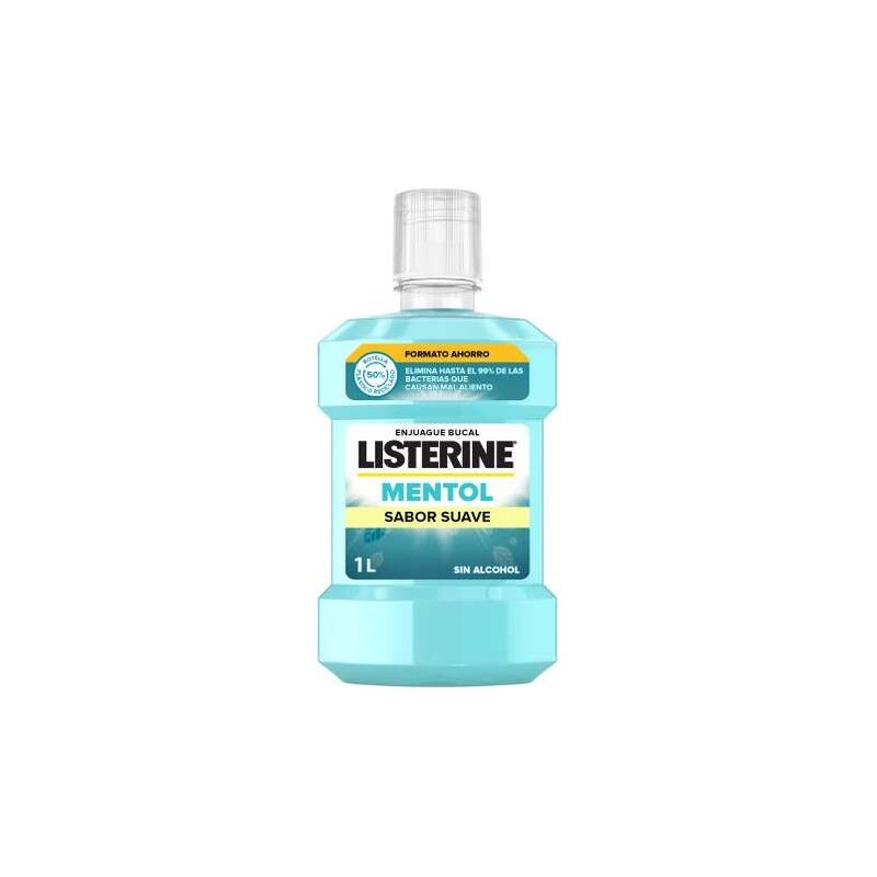 Mentol Suave 0% Alcohol Enjuague Bucal 1000 Ml