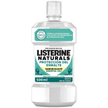 Listerine Naturals Enjuague Bucal Reparador Esmalte 500Ml