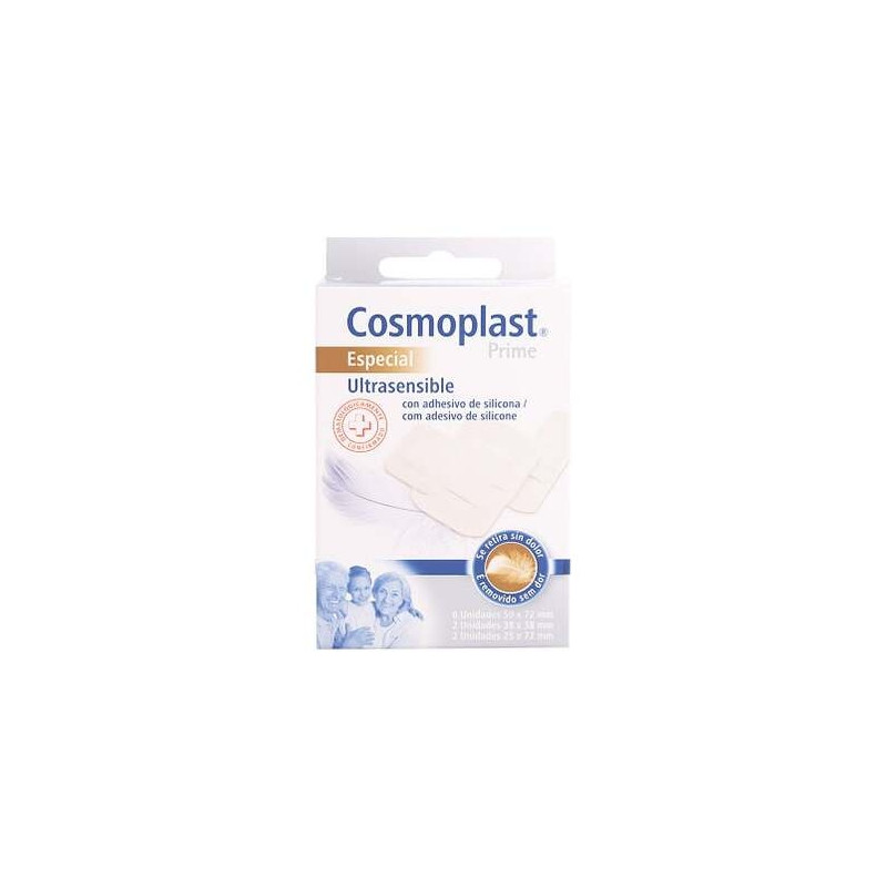 Cosmoplast Ultrasensible Tiritas Sin Dolor 10Uds