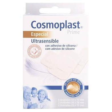Cosmoplast Ultrasensible Tiritas Sin Dolor 10Uds