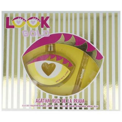 Agatha Ruiz De La Prada Look Gold Cofre 2Uds