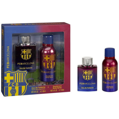 Air-Val F.C.B. Barcelona Set Eau De Toilette + Desodorante