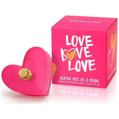 Agatha Ruiz De La Prada Love Love Love Edt Natural Spray 50Ml
