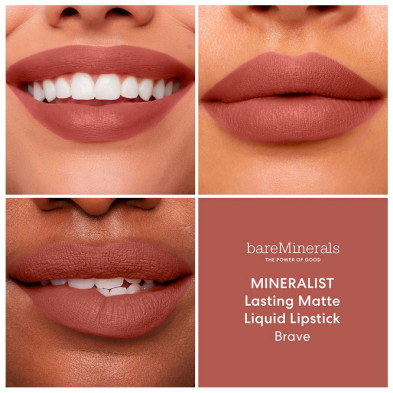 Bareminerals Mineralist Comfort Matte Lipstick Brave 3.5Ml