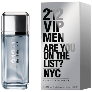Carolina Herrera 212 Vip Men Eau De Toilette 200Ml Vaporizador