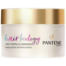 Pantene Mascarilla Hair Biology Frizz Y Luminosidad 160Ml