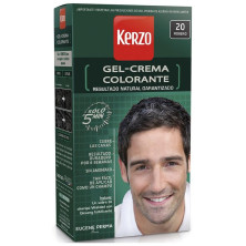 Kerzo Tinte Para Hombre Gel Crema 20 Moreno 100G