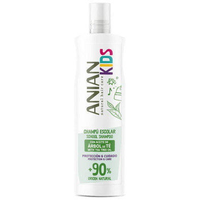 Anian Champú Escolar Aceite Árbol De Té 400Ml