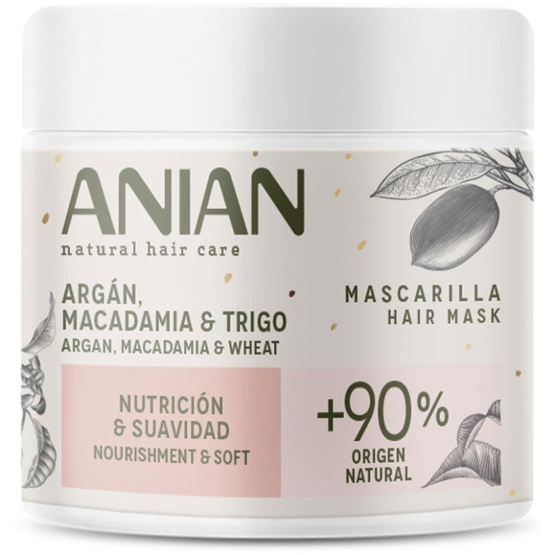 Anian Argán Nutrición Suavidad Mascarilla 350Ml Anian Argán Nutrición Suavidad Mascarilla 350Ml