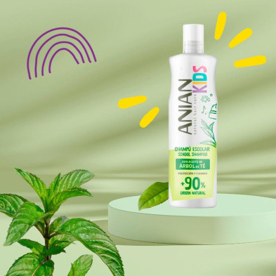 Anian Champú Escolar Aceite Árbol De Té 400Ml