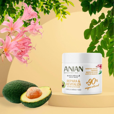 Anian Repara Y Revitaliza Mascarilla Queratina Vegetal 350Ml
