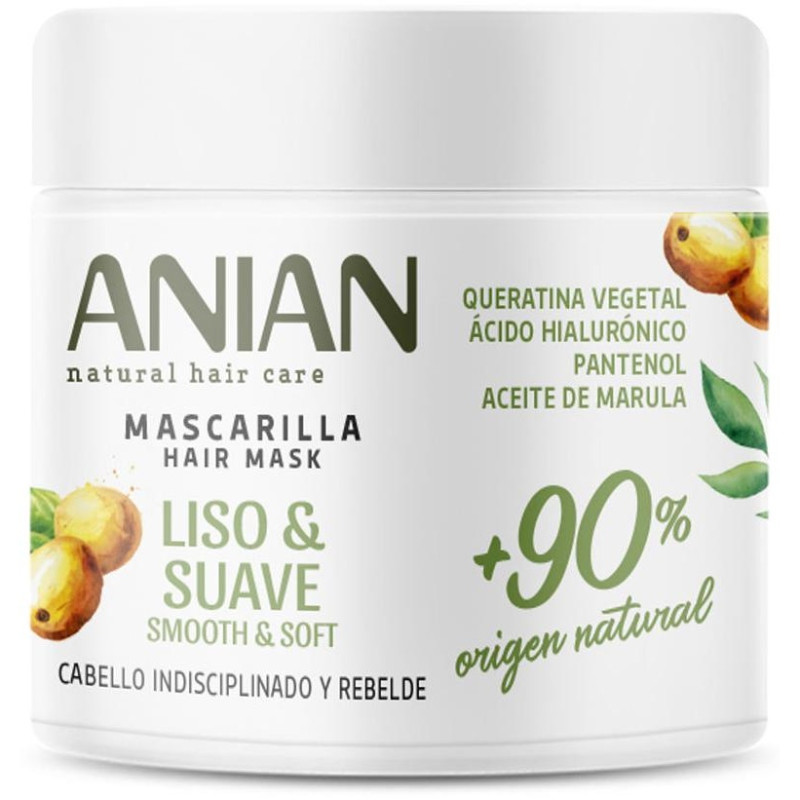 Anian Liso Y Suave Mascarilla Queratina Vegetal 350Ml Anian Liso Y Suave Mascarilla Queratina Vegetal 350Ml