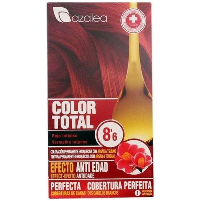 Azalea Color Total Tinte Cabello Nro 8_6 Rojo Intenso 1Ud