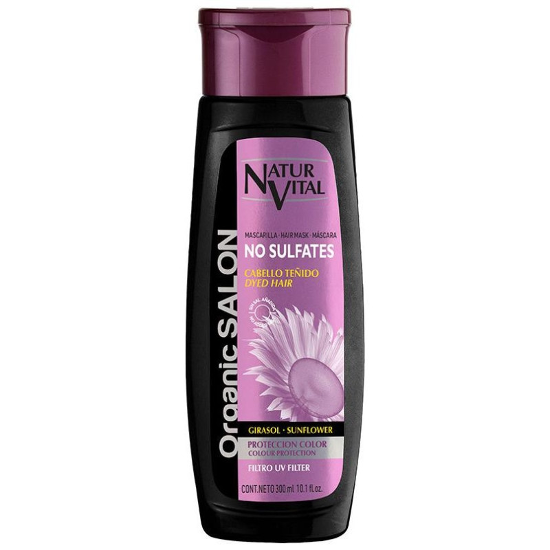 Organic Salon Mascarilla Sin Sulfatos Protección Color 300 Ml