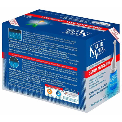 Serum Anticaída Tratamiento Intensivo 7 Ampollas X 12 Ml