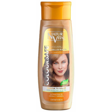 Naturvital Mascarilla Coloursafe Rubio 300Ml