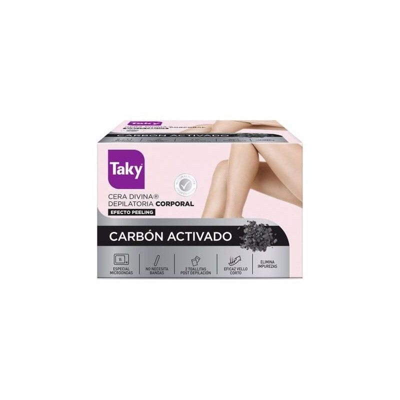Carbon Activado Cera Divina Depilatoria Corporal 300 Ml