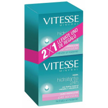 Vitesse Mineral Crema Hidratante 24H 2X50Ml