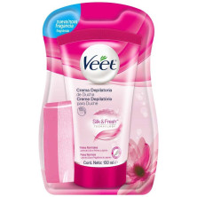 Veet Pure Crema Depilatoria De Ducha Piernas Y Cuerpo Piel Normal 150Ml