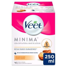 Veet Pure Kit Cera Depilatoria De Azúcar Cuerpo Y Rostro