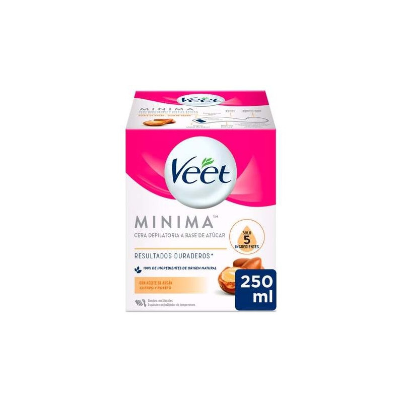 Veet Pure Kit Cera Depilatoria De Azúcar Cuerpo Y Rostro Veet Pure Kit Cera Depilatoria De Azúcar Cuerpo Y Rostro