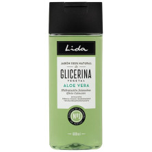 Lida Jabón 100% Natural Glicerina Y Aloe Vera 600Ml