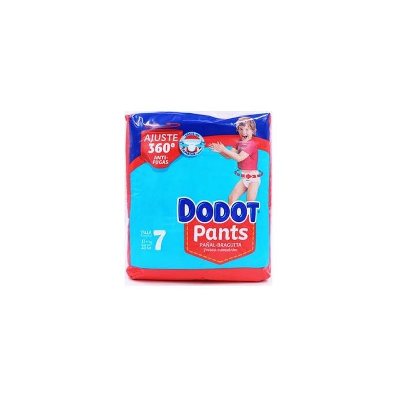 Dodot Pants Pañal-Braguita Talla 7 +17 Kg 23 U Dodot Pants Pañal-Braguita Talla 7 +17 Kg 23 U
