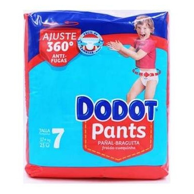 Dodot Pants Pañal-Braguita Talla 7 +17 Kg 23 U
