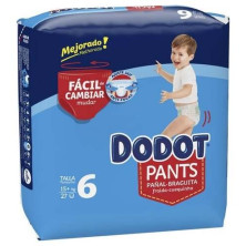 Dodot Pants Pañal-Braguita Talla 6 15- + Kg 27 U