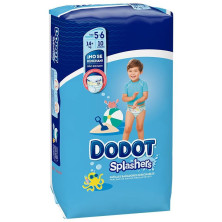 Dodot Splashers Bañador Desechable Talla 5-6 + 14 Kg 10 U