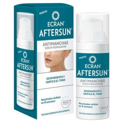 Ecran Aftersun Srum Facial Reparador Antimanchas 50Ml