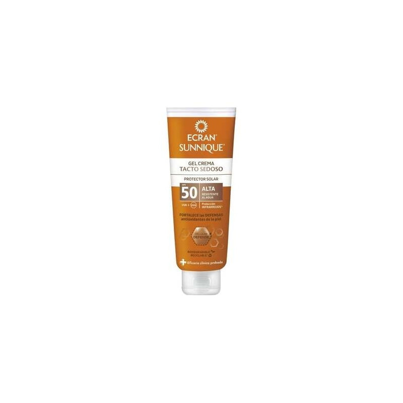 Ecran Sunnique Gel Crema Tacto Sedoso Protector Solar Spf50 250Ml