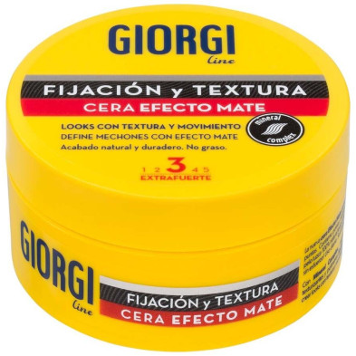 Giorgi Fijación Y Textura Cera Efecto Mate Nº3 75Ml