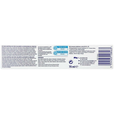 Sensodyne Acción Completa Blanqueante Crema Dental 75Ml