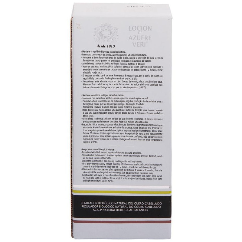 Intea Azufre Veri Locion Anti-Caída 400Ml