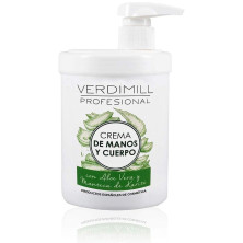 Verdimill Profesional Crema De Manos Y Cuerpo Aloe 1000 Ml