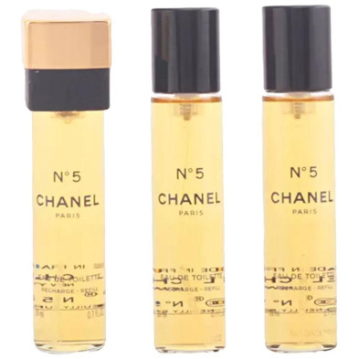 Nº 5 Eau De Toilette Recargas Vaporizador Para El Bolso 3 X 20 Ml