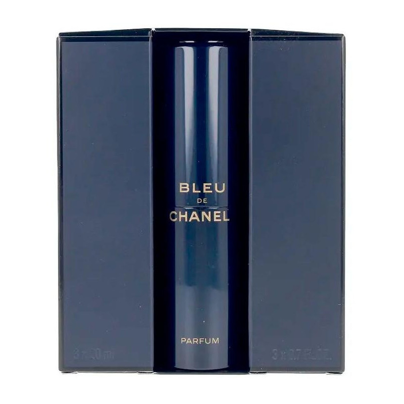 Bleu Eau De Parfum Vaporizador Twist Y Spray Refillable 3 X 20 Ml