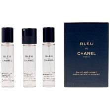 Bleu Eau De Parfum Vaporizador Twist Y Spray 3 Refills X 20 Ml