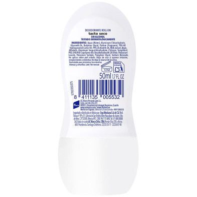 Lactovit Invisible Antimanchas Deo Roll-On 50 Ml