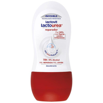 Lactovit Desodorante Lactourea Roll-On Rojo 50Ml