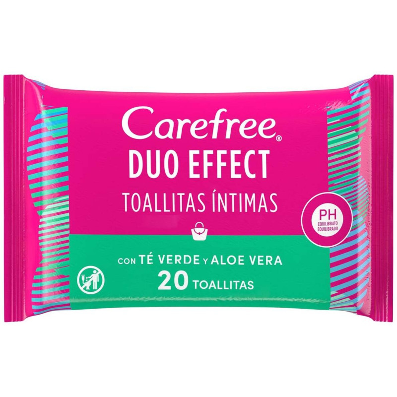 Carefree Toallitas Intimas Con Te Very Aloe Vera 20Uds Carefree Toallitas Intimas Con Te Very Aloe Vera 20Uds