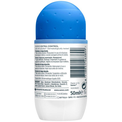 Sanex Desodorante Extra Control 48 Horas 50Ml